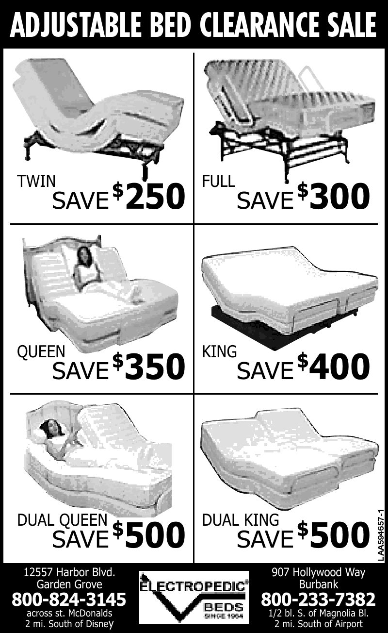 Lancaster Adjustable Beds