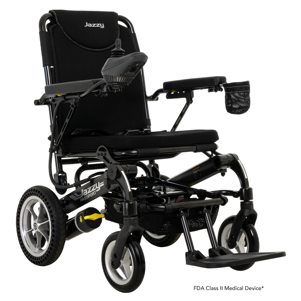 Jazzy Passport Folding Wheelchair